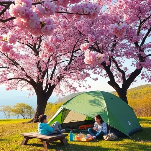 초보 캠퍼도 OK! 부산근교 벚꽃 글램핑/오토캠핑 비교 분석