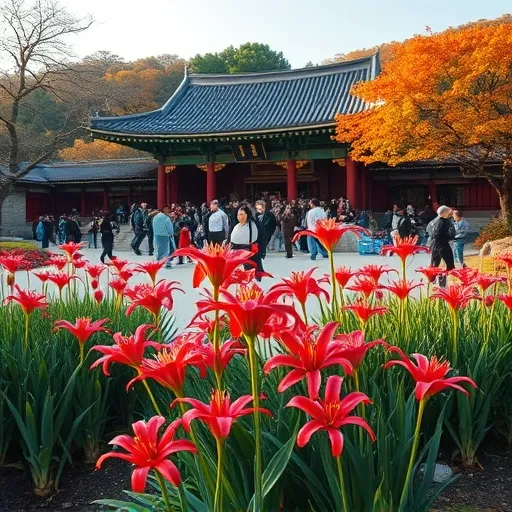 최고의 상사화 경험을 위한 동선 가이드: 불갑사 꽃무릇 스팟 완정 정복!