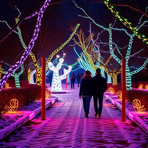 가평의 겨울 대표 명소: 아침고요수목원 오색별빛정원전 200% 즐기기