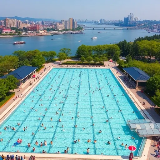 뚜벅이도 OK, 자차도 OK! 잠원 한강공원 수영장 가는 법과 주차 꿀팁