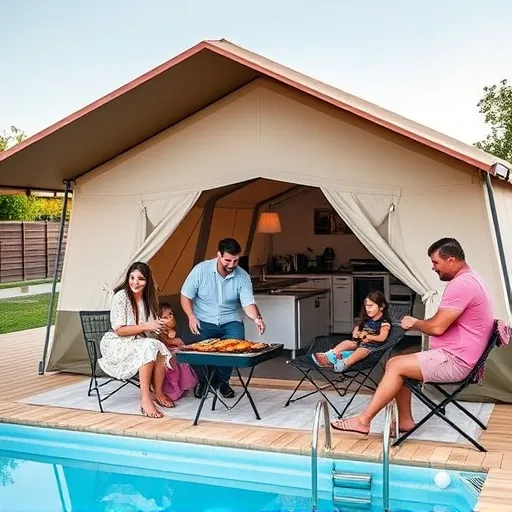 이티성글램핑 200% 즐기기: 수영장부터 바베큐까지, 완벽한 하루 계획하기