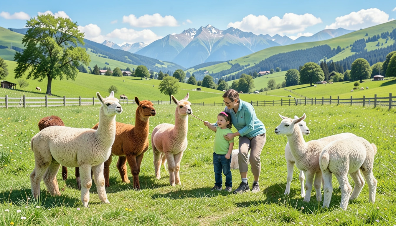 알펜시아 쥬시아 동물농장 200% 즐기기 (먹이주기 체험부터)