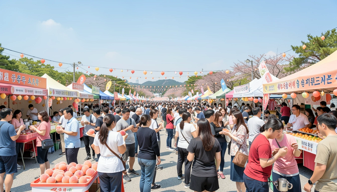 혼잡 피하고 알차게! 2025 세종 복숭아 축제 실전 방문 꿀팁