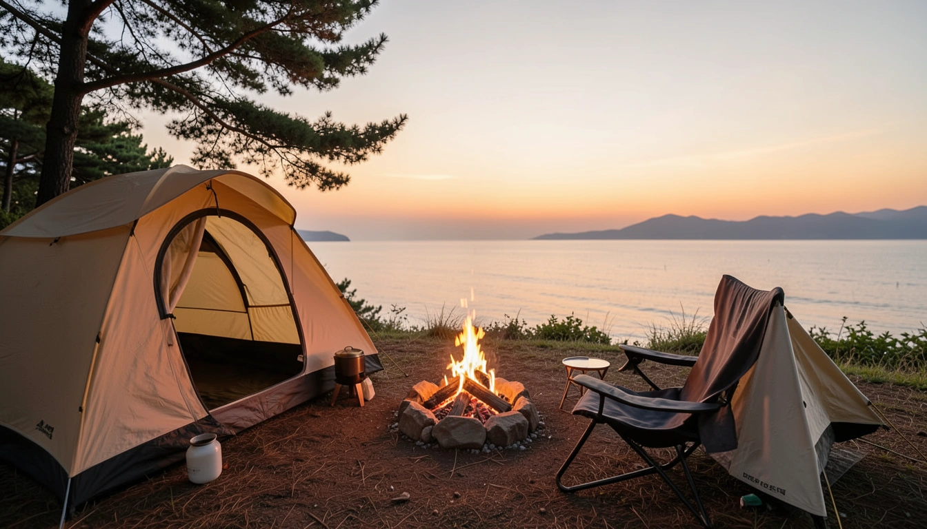 한적함을 추구하는 당신을 위한 고성 자작도 캠핑 전략 (feat. 데이터 기반)
