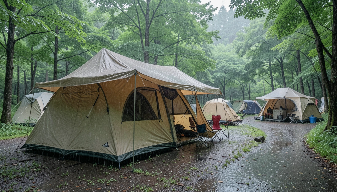 캠핑 고수의 현실 조언: 우중캠핑부터 피서캠까지! 예상치 못한 복병과 해법