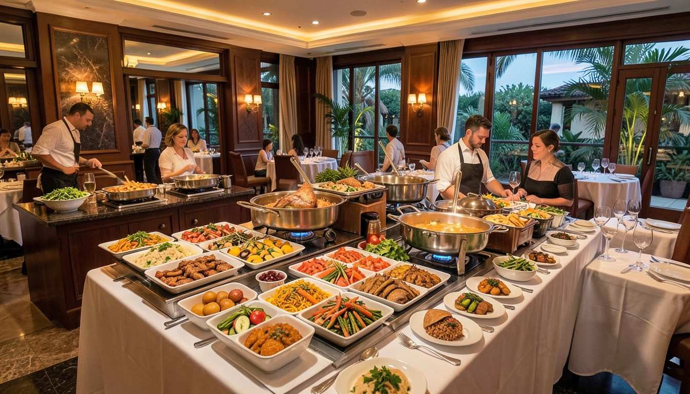 단순히 뷔페만? 라카이 샌드파인 리조트의 다른 다이닝 옵션