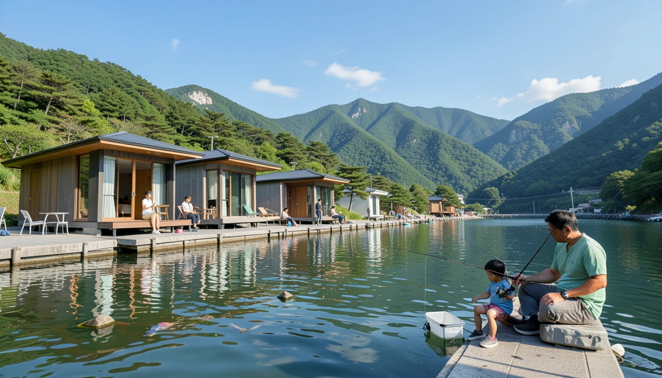 각평낚시터 100배 즐기기: 방갈로부터 애완견 동반까지