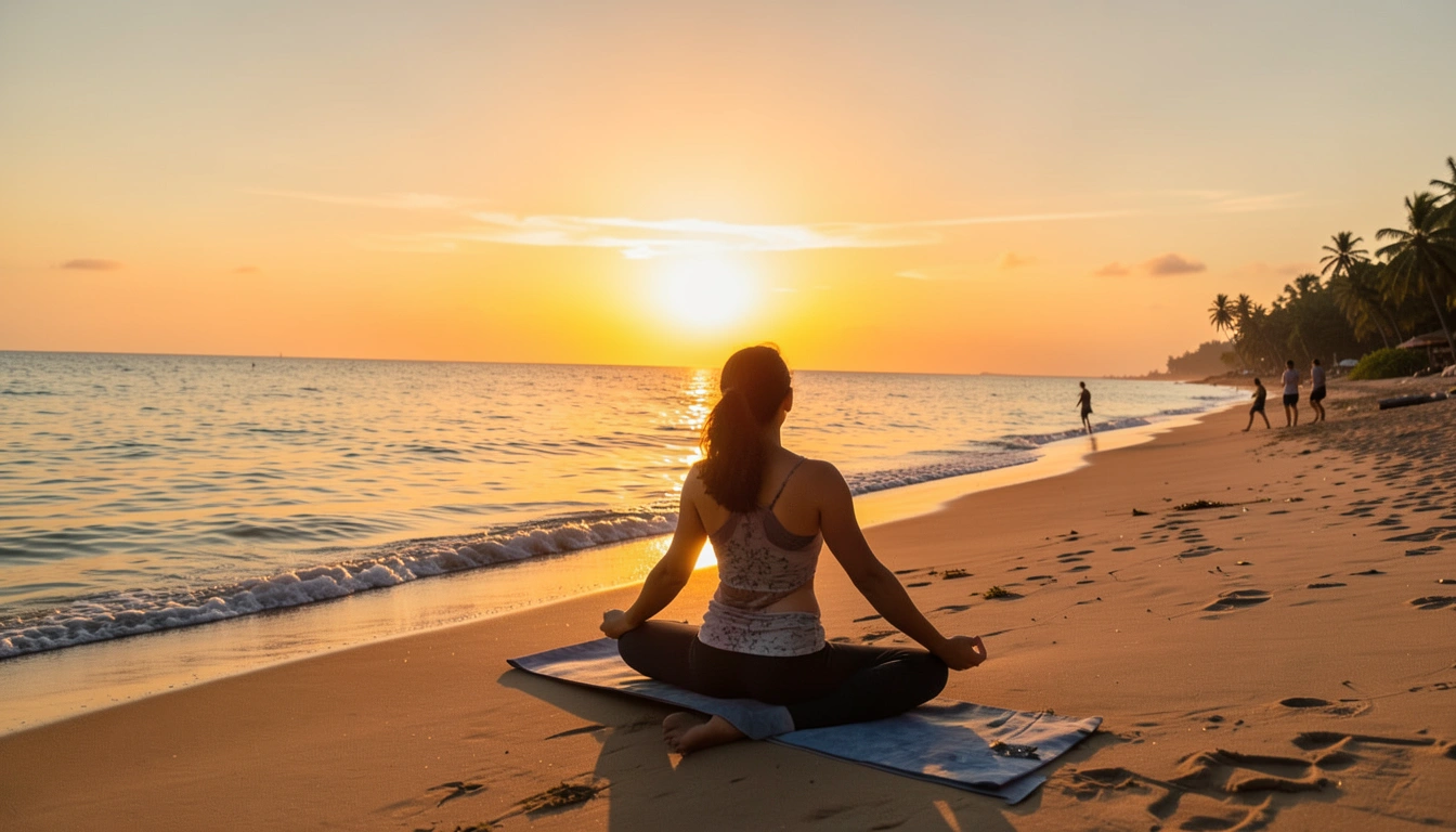 지속 가능한 인구해변 여행: 나도 환경 서퍼!