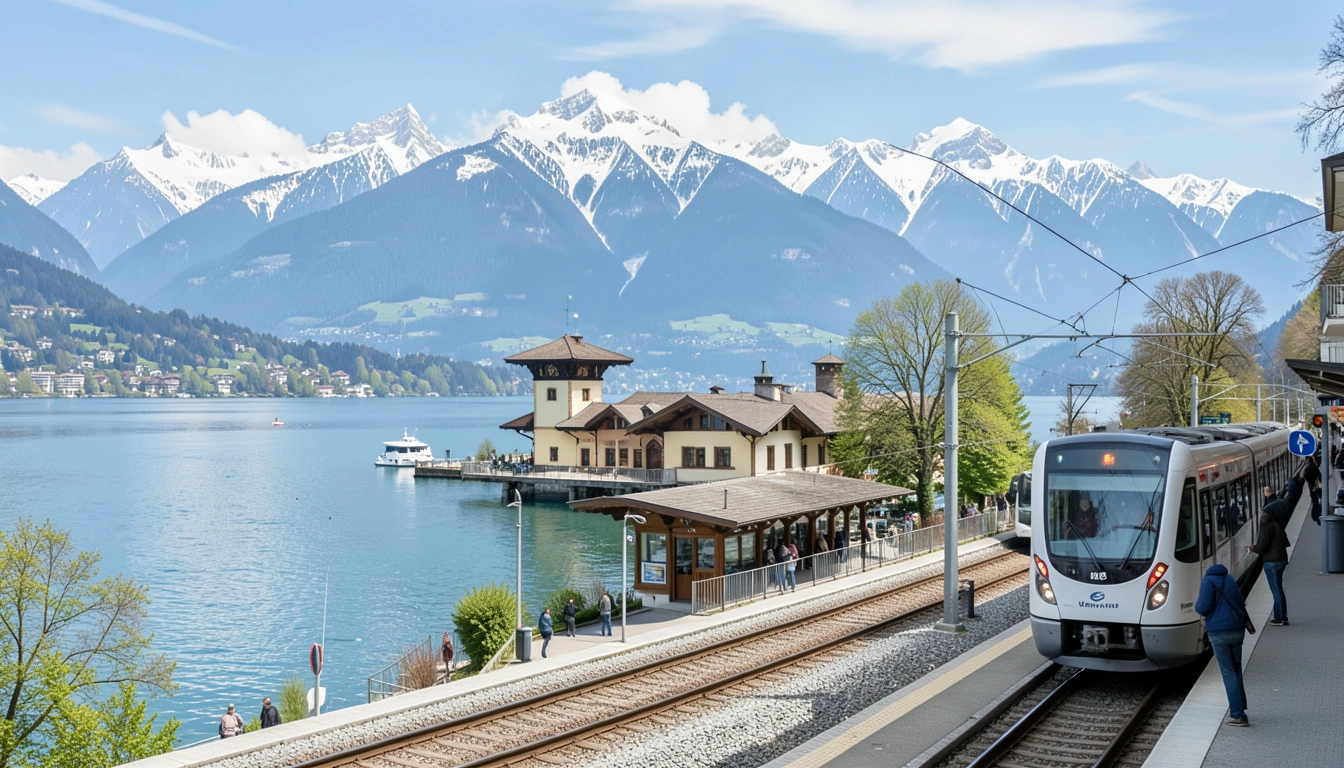 루체른역에서 스위스 핵심 명소로, 막힘없는 동선 짜기