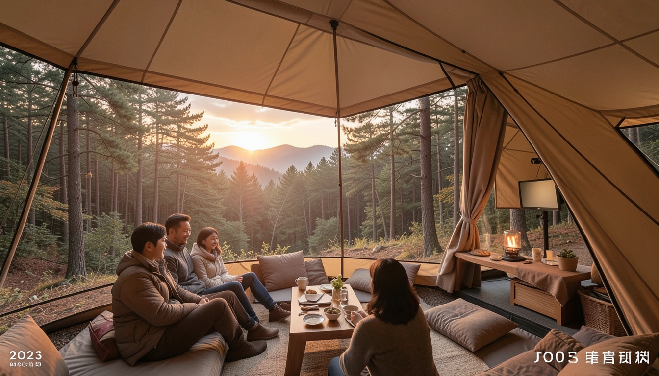2. 나에게 딱 맞는 전주 글램핑 찾기: 테마별/시설별 심층 비교
