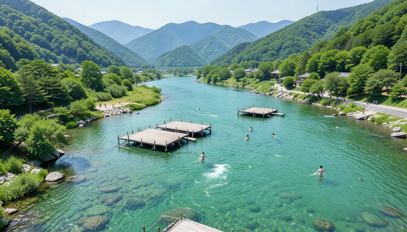 2. 평상? 펜션? 캠핑? 내게 맞는 쌍곡계곡 즐기기