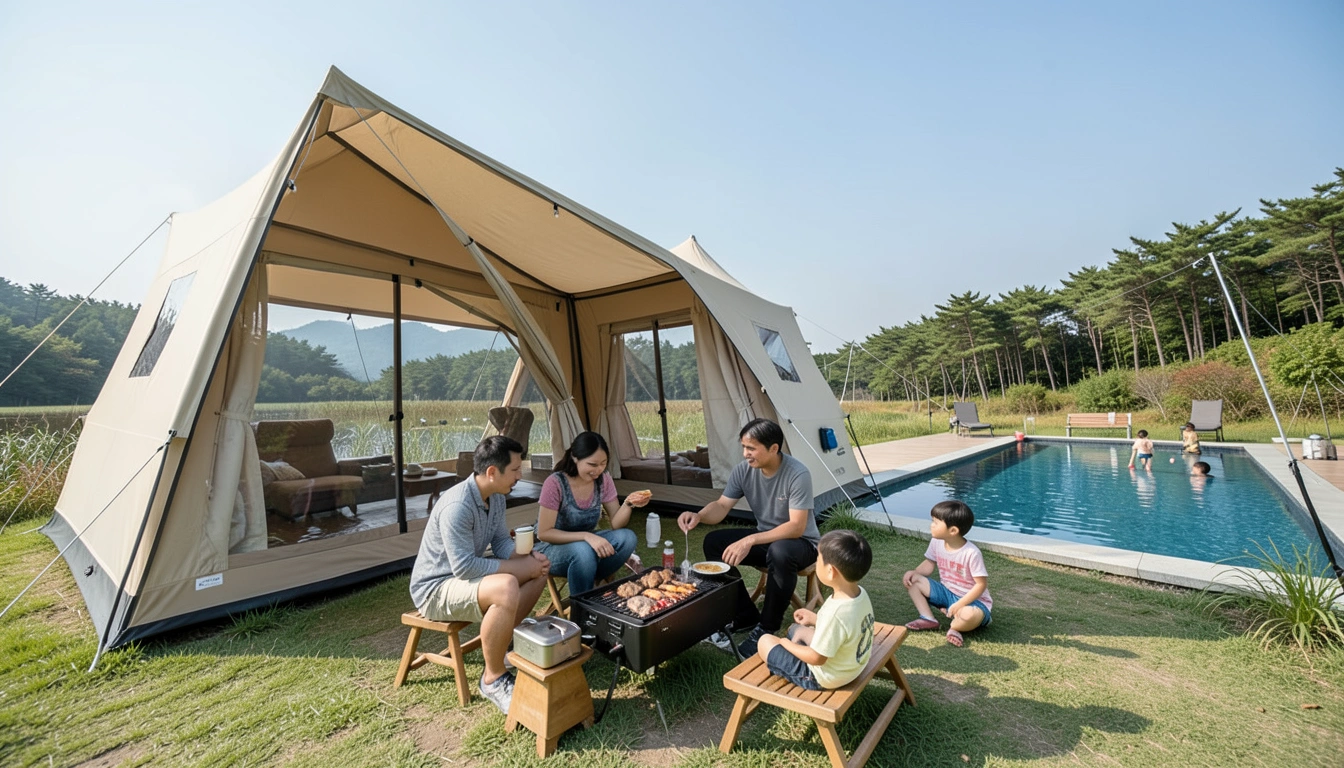 성공적인 울산 글램핑을 위한 놓쳐선 안 될 준비물과 예약 꿀팁